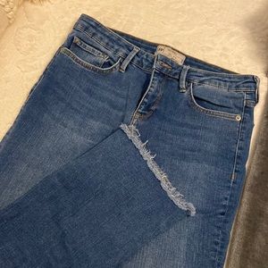 Free People Cropped Jeans